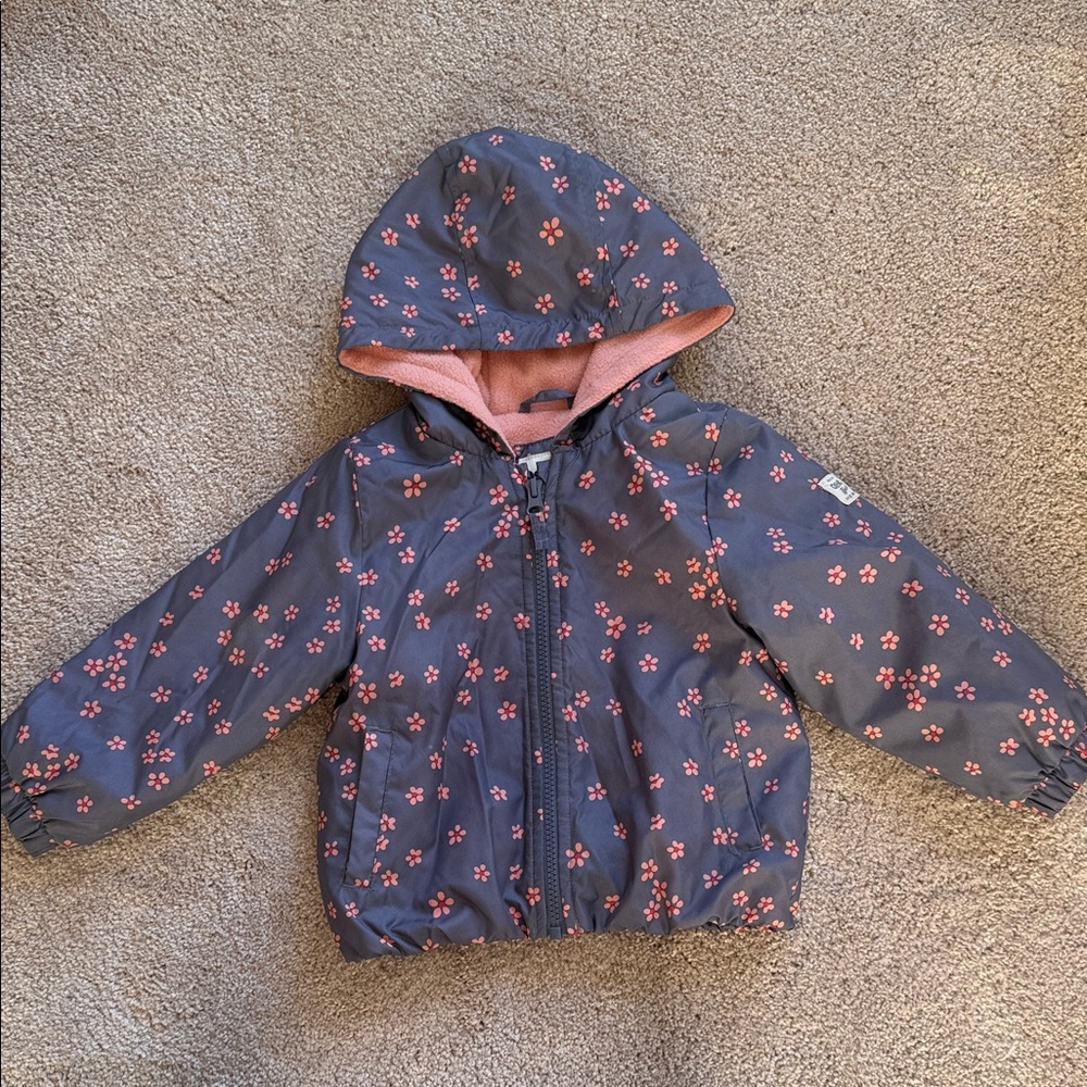 OshKosh B'gosh Pink Floral Raincoat